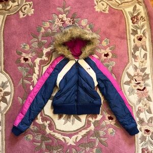 Y2k hollister puffer jacket